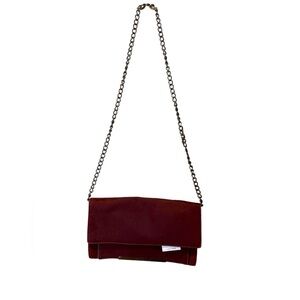Steve Madden “Must Have” Wine Deep Burgundy Bag Crossbody NWT